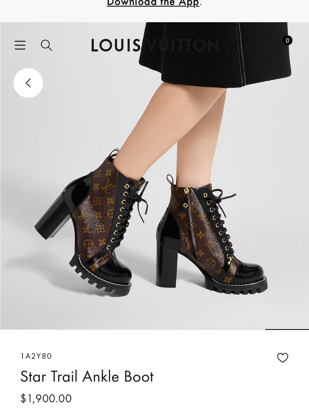 Louis Vuitton Star Trail Ankle Boot - Picture 10 of 11